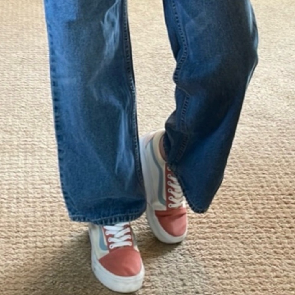 Vans old school platforms